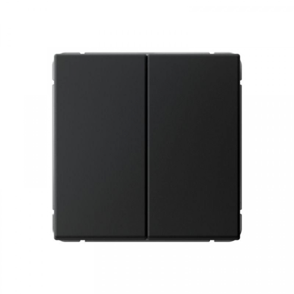 Выключатель 2-кл. ArtGallery 10AX быстрозажим. клем. механизм карбон SE GAL001051S ТехноИмпульс