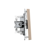 Переключатель 1-кл. ArtGallery 10AX быстрозажим. клем. механизм песочн. SE GAL001261S ТехноИмпульс