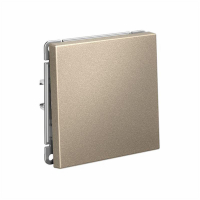 Переключатель 1-кл. ArtGallery 10AX быстрозажим. клем. механизм шампань SE GAL000561S ТехноИмпульс