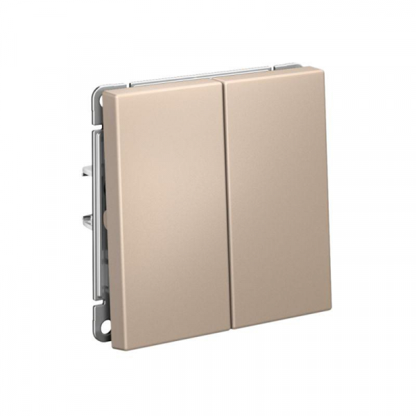 Переключатель 2-кл. ArtGallery 10AX быстрозажим. клем. механизм песочн. SE GAL001265S ТехноИмпульс