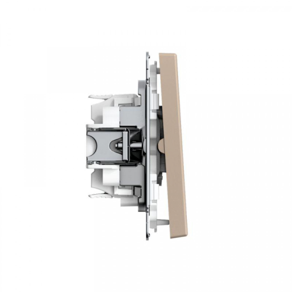 Переключатель 2-кл. ArtGallery 10AX быстрозажим. клем. механизм песочн. SE GAL001265S ТехноИмпульс