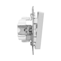 Выключатель 1-кл. СП Эпика механизм алюм. EKF UP1-SWA-10 ТехноИмпульс