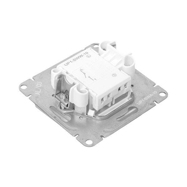 Выключатель 1-кл. СП Эпика механизм алюм. EKF UP1-SWA-10 ТехноИмпульс