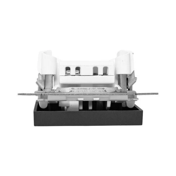 Выключатель 1-кл. СП Эпика механизм черн. EKF UP1-SWB-10 ТехноИмпульс