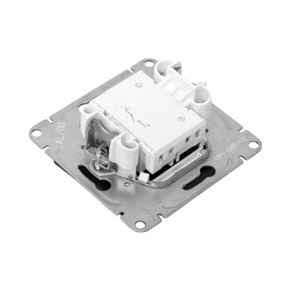 Выключатель 1-кл. СП Эпика механизм черн. EKF UP1-SWB-10 ТехноИмпульс