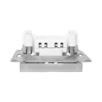 Выключатель 1-кл. СП Эпика с подсветкой механизм алюм. EKF UP1-SWA-14 ТехноИмпульс