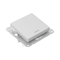 Выключатель 1-кл. СП Эпика с подсветкой механизм алюм. EKF UP1-SWA-14 ТехноИмпульс