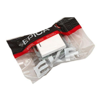 Выключатель 1-кл. СП Эпика с подсветкой механизм бел. EKF UP1-SWW-14 ТехноИмпульс