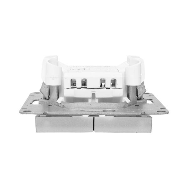 Выключатель 2-кл. СП Эпика механизм алюм. EKF UP1-SWA-20 ТехноИмпульс