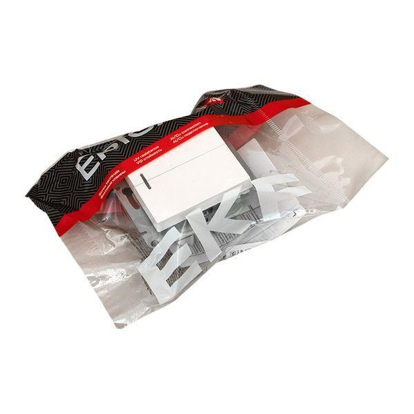 Выключатель 2-кл. СП Эпика с подсветкой механизм бел. EKF UP1-SWW-24 ТехноИмпульс