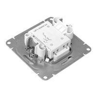 Выключатель 2-кл. СП Эпика с подсветкой механизм бел. EKF UP1-SWW-24 ТехноИмпульс