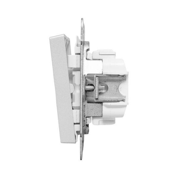 Выключатель 3-кл. СП Эпика механизм алюм. EKF UP1-SWA-31 ТехноИмпульс