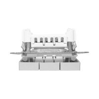 Выключатель 3-кл. СП Эпика механизм алюм. EKF UP1-SWA-31 ТехноИмпульс