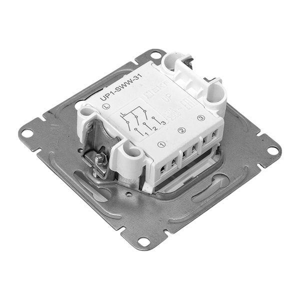 Выключатель 3-кл. СП Эпика механизм бел. EKF UP1-SWW-31 ТехноИмпульс
