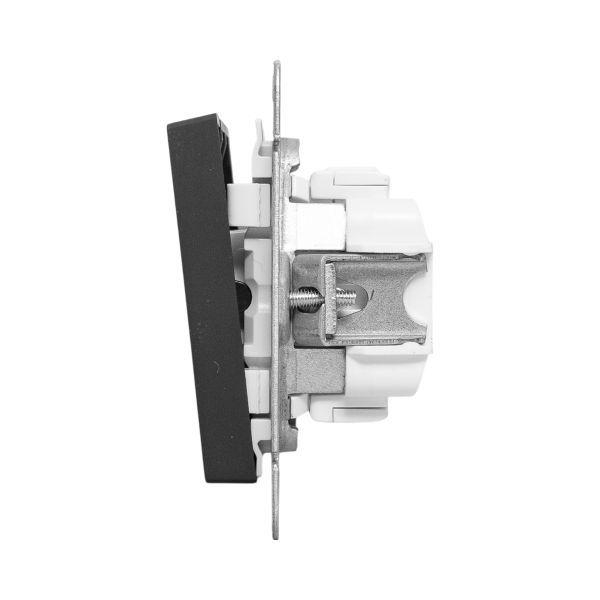 Выключатель 3-кл. СП Эпика механизм черн. EKF UP1-SWB-31 ТехноИмпульс