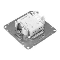 Выключатель проходной 1-кл. СП Эпика механизм бел. EKF UP1-SWW-11 ТехноИмпульс
