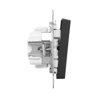 Выключатель проходной 1-кл. СП Эпика механизм черн. EKF UP1-SWB-11 ТехноИмпульс