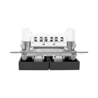 Выключатель проходной 2-кл. СП Эпика механизм черн. EKF UP1-SWB-21 ТехноИмпульс