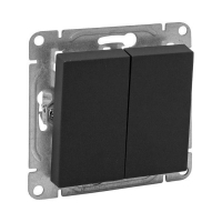 Выключатель проходной 2-кл. СП Эпика механизм черн. EKF UP1-SWB-21 ТехноИмпульс