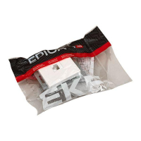 Розетка компьютерная СП Эпика RJ45 кат.5 механизм бел. EKF UP1-SOW-RJ45-5 ТехноИмпульс