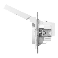 Розетка СП Эпика 16А IP44 с заземл. защ. шторки с крышкой механизм бел. EKF UP1-SOW-111-44 ТехноИмпульс