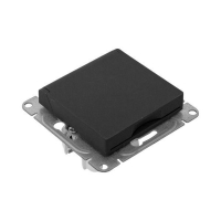 Розетка СП Эпика 16А IP44 с заземл. защ. шторки с крышкой механизм черн. EKF UP1-SOB-111-44 ТехноИмпульс