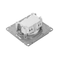 Розетка СП Эпика 16А без заземл. без шторок механизм алюм. EKF UP1-SOA-100 ТехноИмпульс