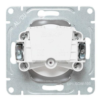 Розетка СП Эпика 16А без заземл. без шторок механизм бел. EKF UP1-SOW-100 ТехноИмпульс
