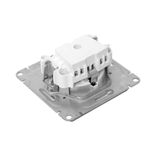 Розетка СП Эпика 16А с заземл. защ. шторки механизм алюм. EKF UP1-SOA-111 ТехноИмпульс