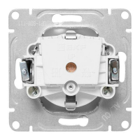 Розетка СП Эпика 16А с заземл. защ. шторки механизм бел. EKF UP1-SOW-111 ТехноИмпульс