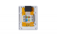 Розетка компьютерная 8P8C (RJ45) UTP кат.5E 1 порт TOKOV ELECTRIC TKE-SMB-8P8C-1P-UTP ТехноИмпульс