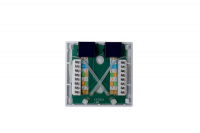 Розетка компьютерная 8P8C (RJ45) UTP кат.5E 2 порта TOKOV ELECTRIC TKE-SMB-8P8C-2P-UTP ТехноИмпульс
