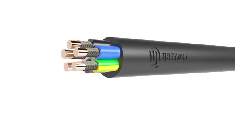 Кабель ВВГнг(А)-FRLSLTx 5х2.5 ОК (N PE) 0.66кВ (м) Цветлит 00-00140851 ТехноИмпульс