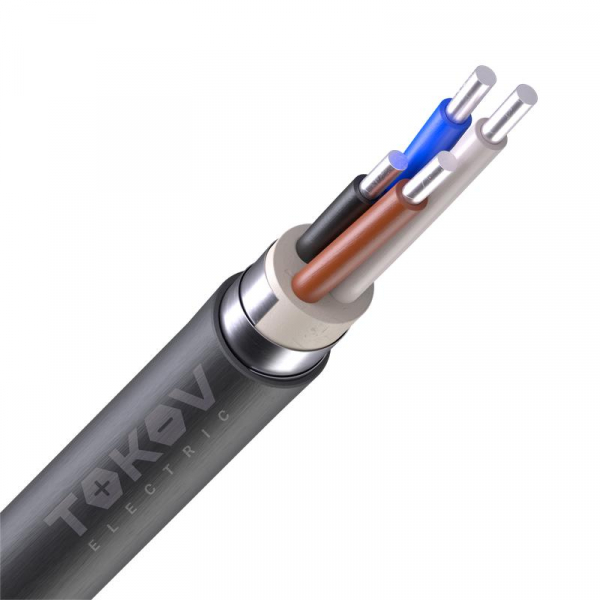 Кабель TOKOV ELECTRIC АВБШв 4х4 ОК (N) 0.66кВ (м) 00-00036283 ТехноИмпульс