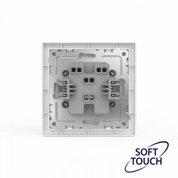 Переключатель перекрестный 1-кл. СП Pixel IP20 механизм айс TOKOV ELECTRIC TKE-PX-P1R-C34 ТехноИмпульс