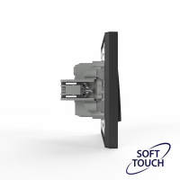 Переключатель перекрестный 1-кл. СП Pixel IP20 механизм карбон TOKOV ELECTRIC TKE-PX-P1R-C14 ТехноИмпульс