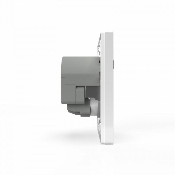 Розетка 1-м СП Pixel IP20 с заземл. с 2-мя заряд. устр. USB тип A+A механизм бел. TOKOV ELECTRIC TKE-PX-R1U2A-C01 ТехноИмпульс