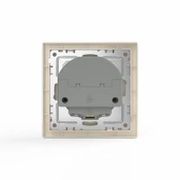 Розетка 1-м СП Pixel IP20 с заземл. с 2-мя заряд. устр. USB тип A+C механизм беж. TOKOV ELECTRIC TKE-PX-R1U2AC-C02 ТехноИмпульс