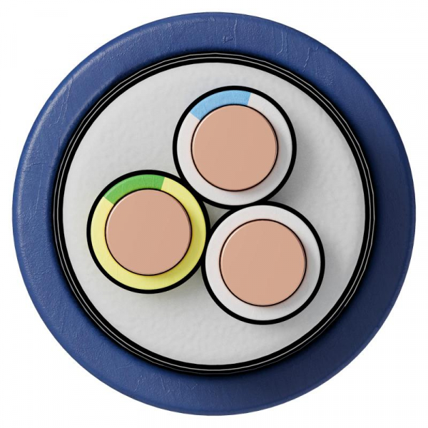 Кабель Русский Свет ВБШвнг(А)-LS 3х2.5 ОК (N PE) 0.66кВ (м) 10129 ТехноИмпульс