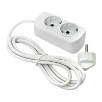 Удлинитель 2х3м с заземл. 16А IP20 Эксперт 3.0кВт ПВС 3х1 EKF UBA16-310-2-03 ТехноИмпульс