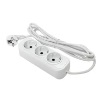 Удлинитель 3х2м с заземл. 16А IP20 Эксперт 3.0кВт ПВС 3х1 PROxima EKF UBA16-310-3-02 ТехноИмпульс