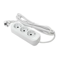 Удлинитель 3х5м с заземл. 16А IP20 Эксперт 3.0кВт ПВС 3х1 PROxima EKF UBA16-310-3-05 ТехноИмпульс