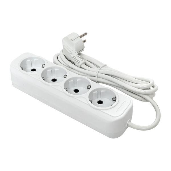 Удлинитель 4х5м с заземл. 16А IP20 Эксперт 3.0кВт ПВС 3х1 PROxima EKF UBA16-310-4-05 ТехноИмпульс