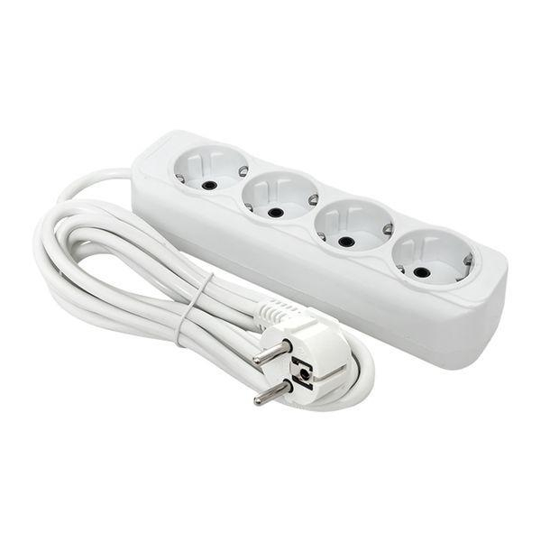 Удлинитель 4х5м с заземл. 16А IP20 Эксперт 3.0кВт ПВС 3х1 PROxima EKF UBA16-310-4-05 ТехноИмпульс