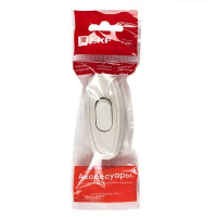 Переключатель на шнур бел. 6А 250В EKF APB6-10 ТехноИмпульс