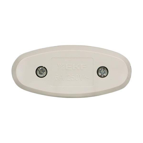 Переключатель на шнур бел. 6А 250В EKF APB6-10 ТехноИмпульс