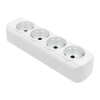 Колодка удлинителя 4-м с заземл. 16А Эксперт 3.5кВт EKF AKB16-4 ТехноИмпульс