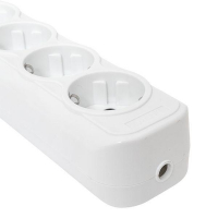 Колодка удлинителя 4-м с заземл. 16А Эксперт 3.5кВт EKF AKB16-4 ТехноИмпульс