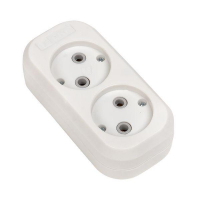 Колодка удлинителя 2-м без заземл. 10А Эксперт 2.2кВт EKF AKB10-2 ТехноИмпульс