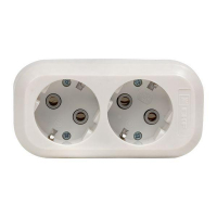 Колодка удлинителя 2-м с заземл. 16А Эксперт 3.5кВт EKF AKB16-2 ТехноИмпульс